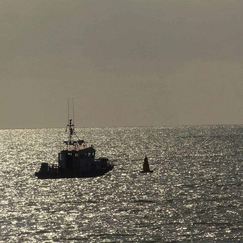 Boat on the sea