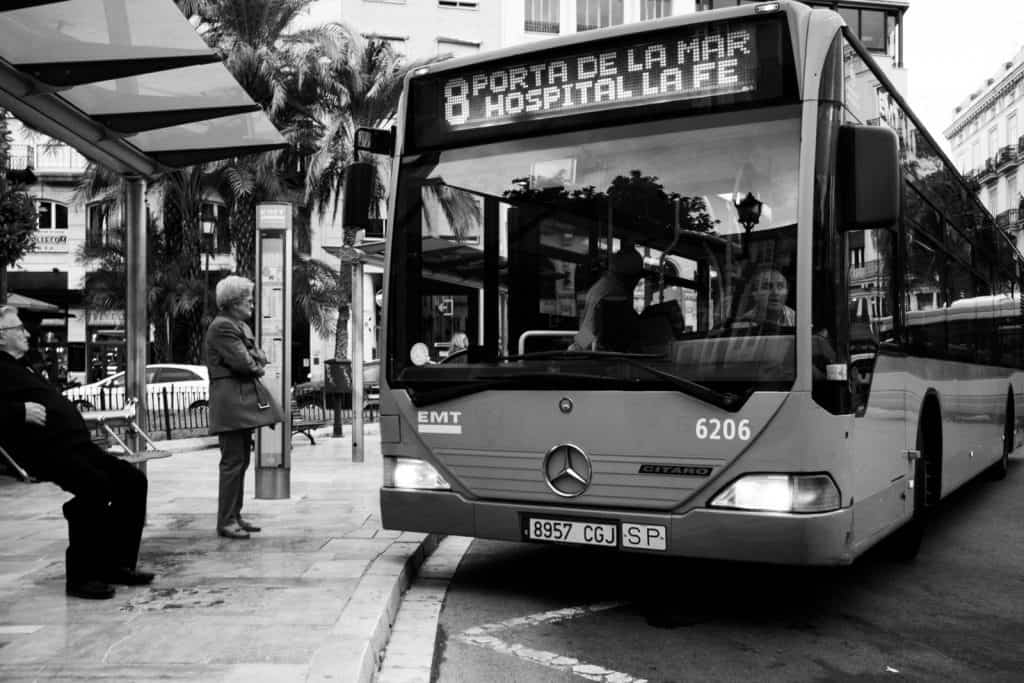 Spanish Bus Stop