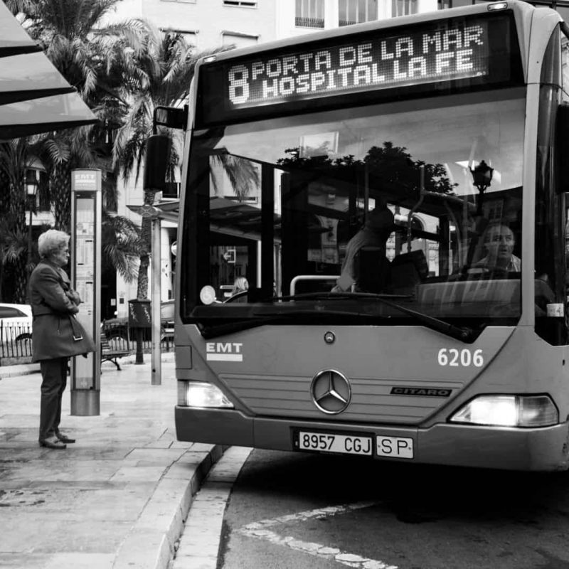 Spanish Bus Stop