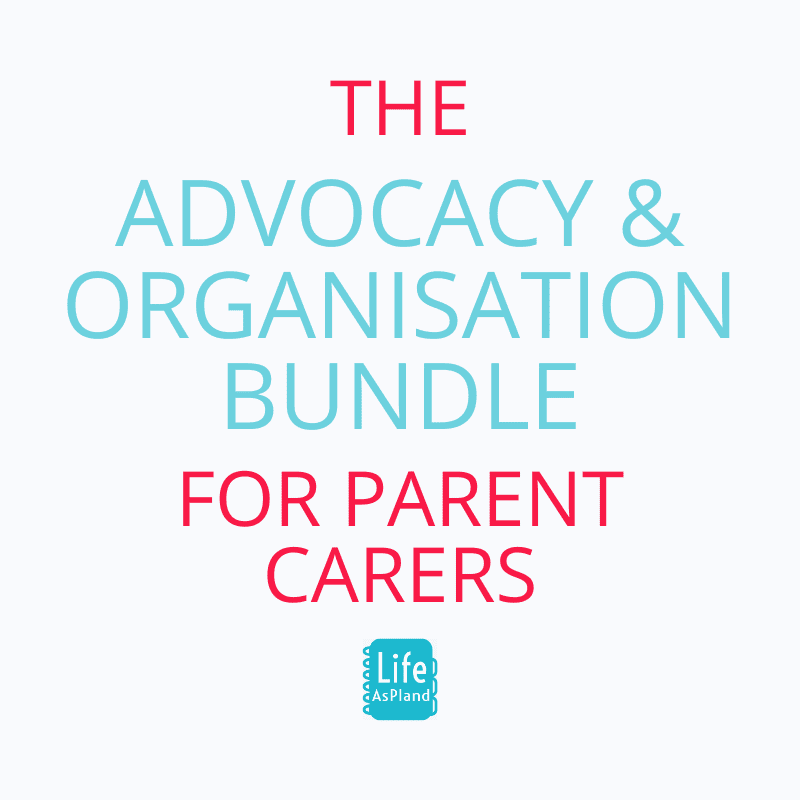 Advocacy & Organisation for Parent Carers - Bundle